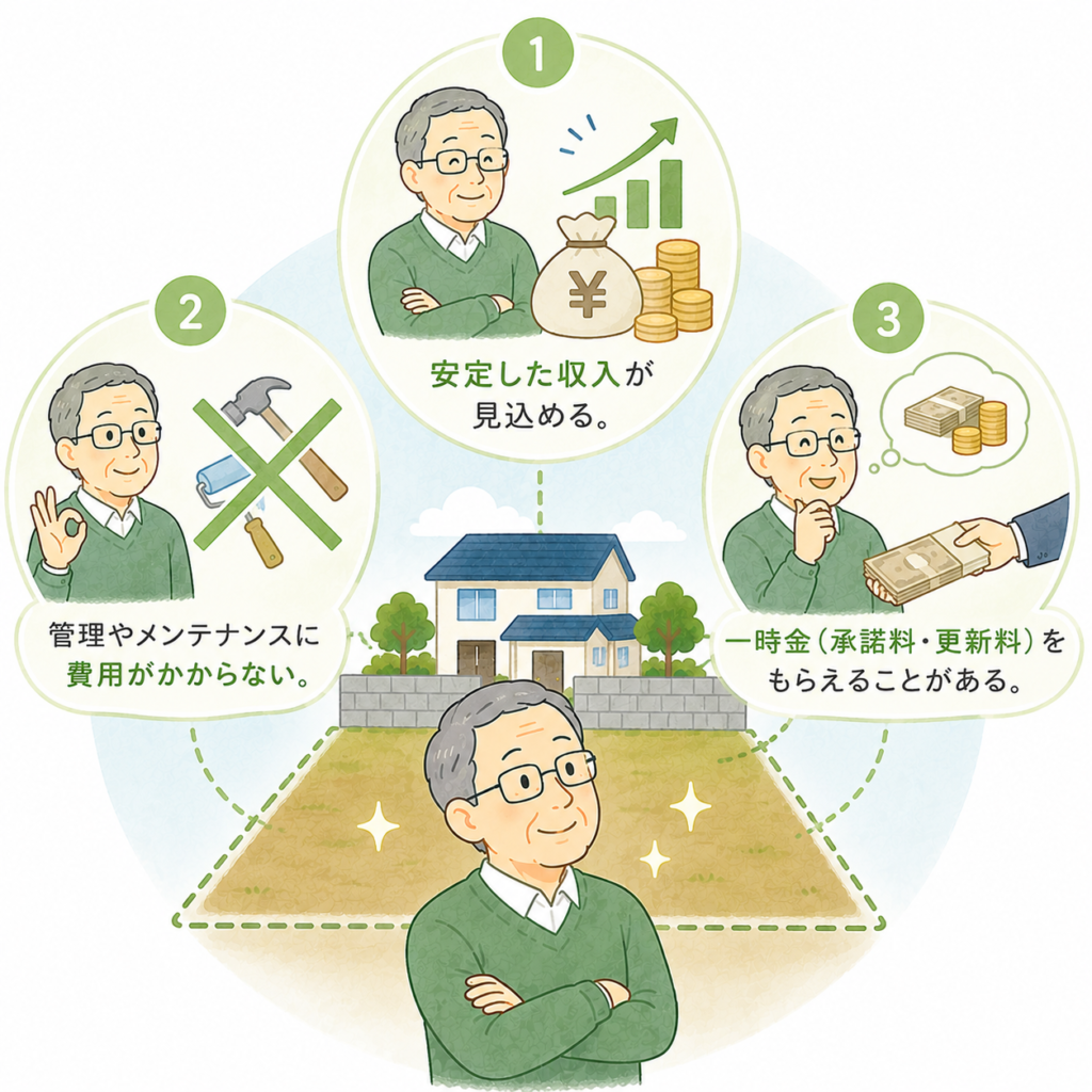 底地のメリット