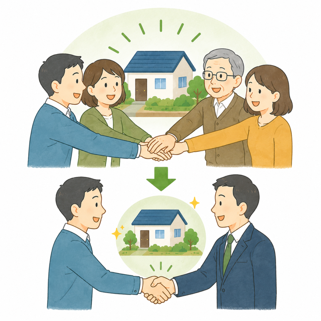 共有者全員で第三者へ売却