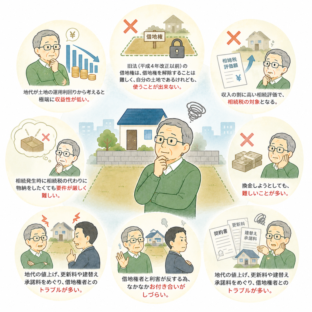 底地のデメリット